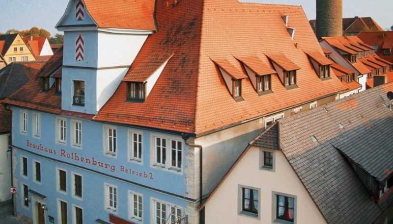 Hotel Altes Brauhaus Garni Rothenburg ob der Tauber Bagian luar foto