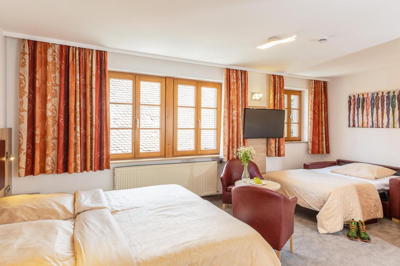 Hotel Altes Brauhaus Garni Rothenburg ob der Tauber Bagian luar foto