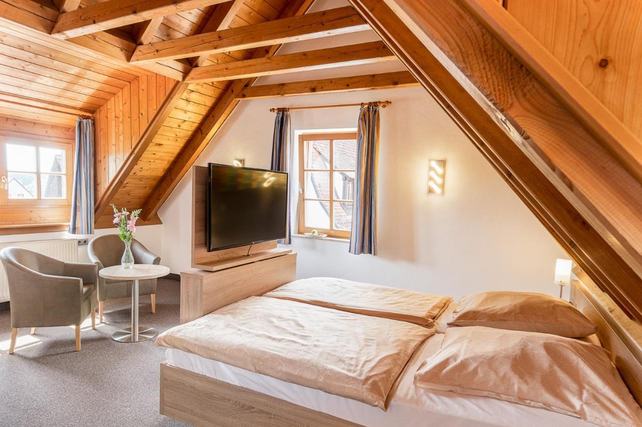 Hotel Altes Brauhaus Garni Rothenburg ob der Tauber Bagian luar foto
