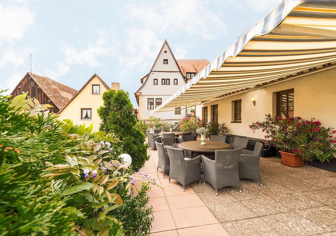 Hotel Altes Brauhaus Garni Rothenburg ob der Tauber Bagian luar foto