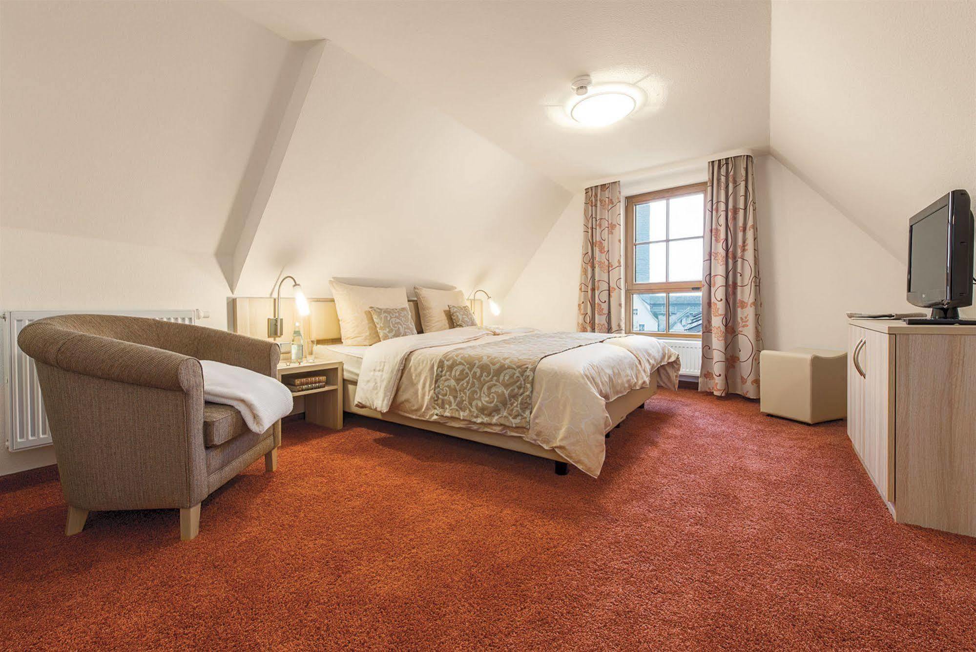 Hotel Altes Brauhaus Garni Rothenburg ob der Tauber Bagian luar foto