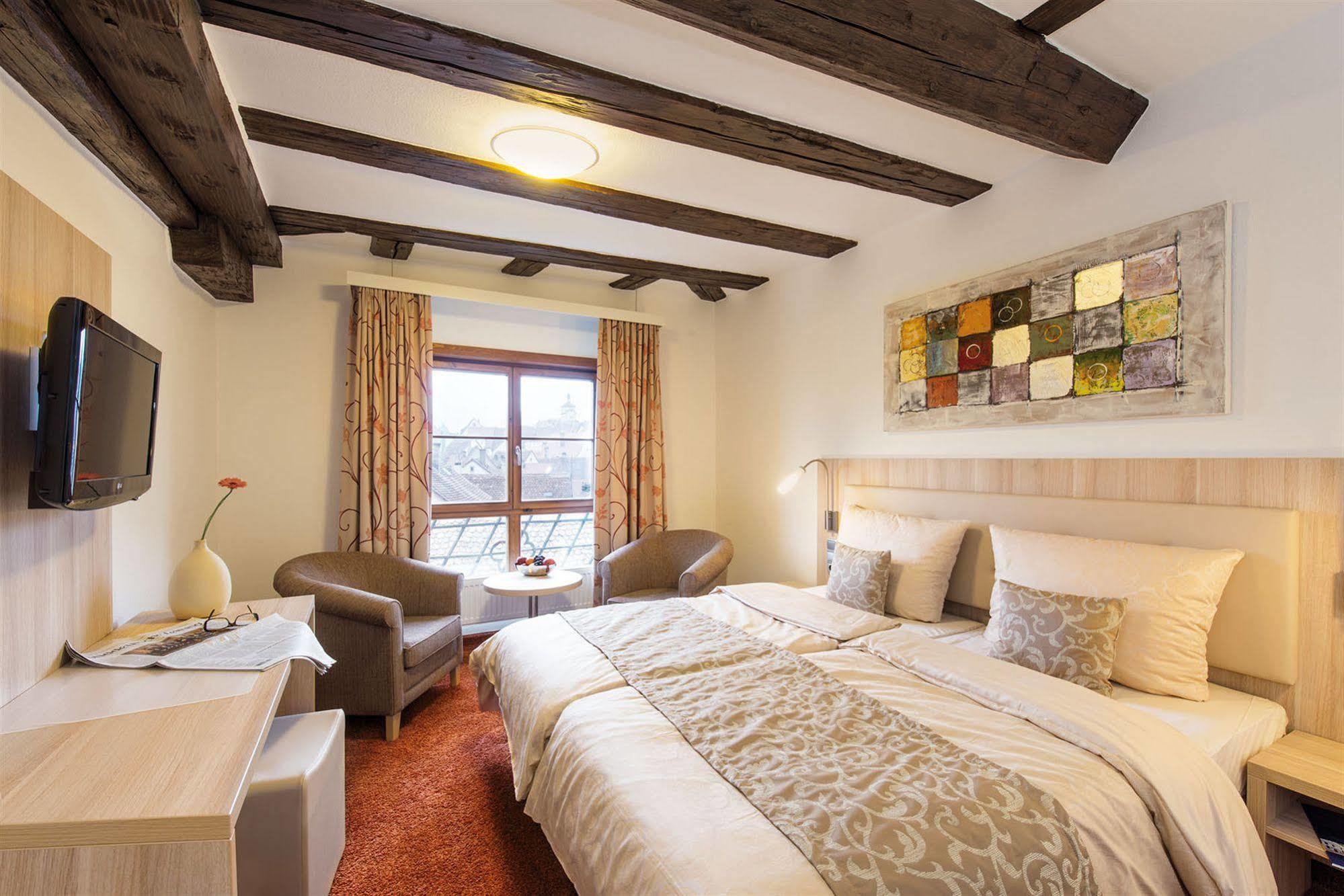 Hotel Altes Brauhaus Garni Rothenburg ob der Tauber Bagian luar foto