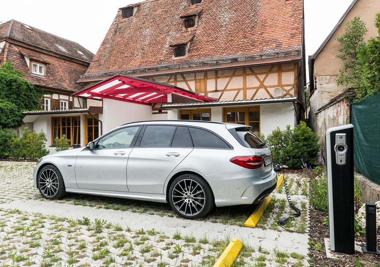 Hotel Altes Brauhaus Garni Rothenburg ob der Tauber Bagian luar foto